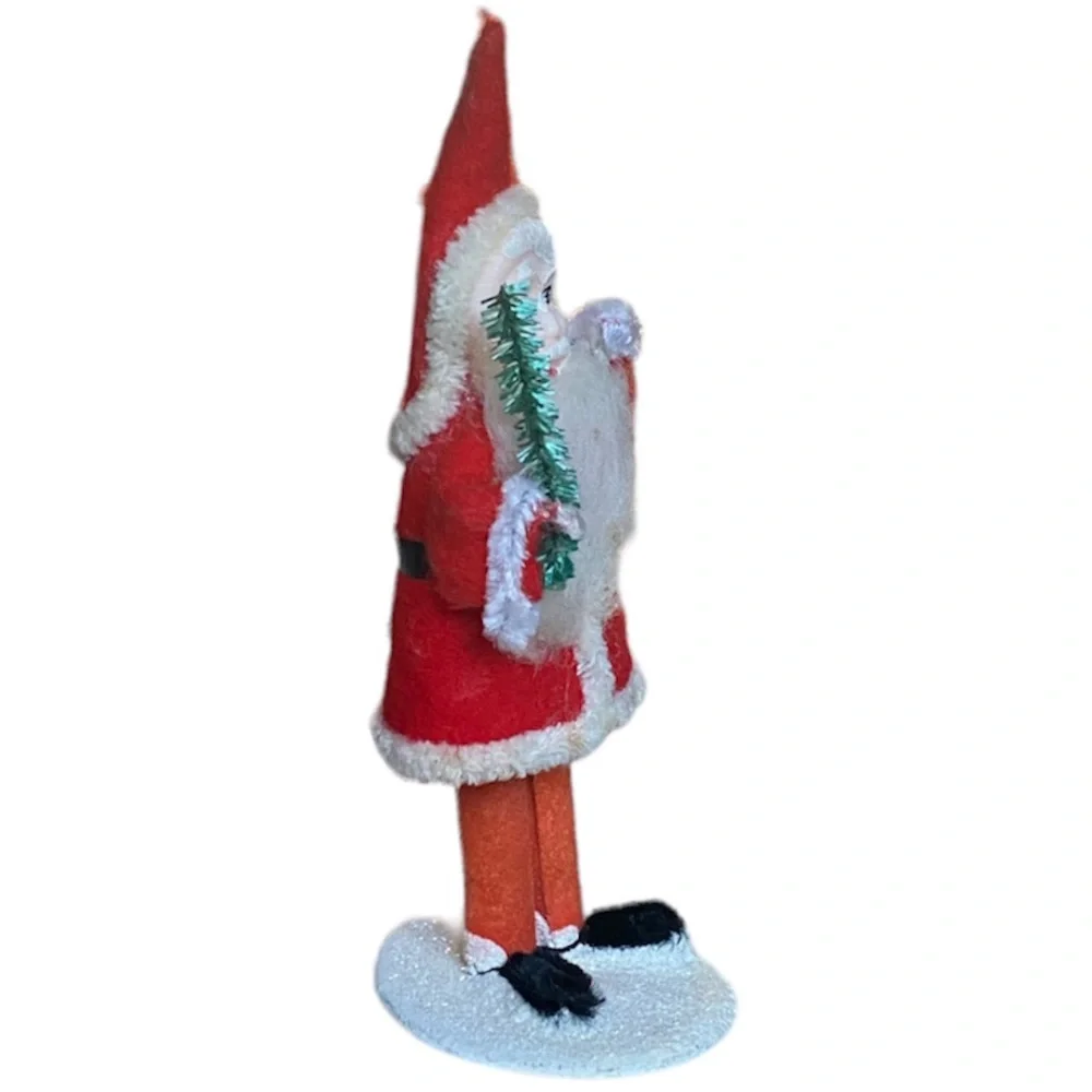 Antique Christmas Ornament Vintage Father Christmas Santa Christmas Decorations